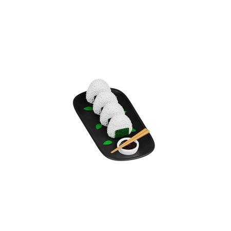 Sushi  3D Icon