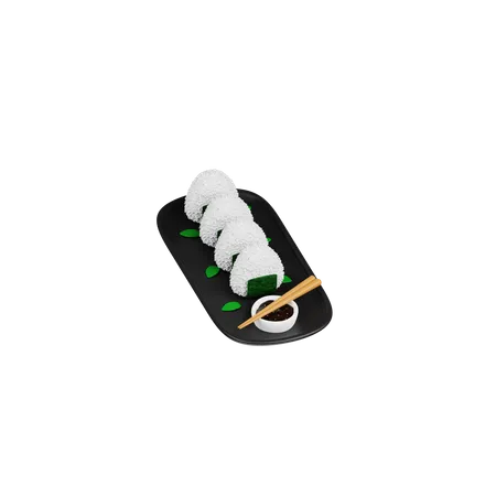 Sushi  3D Icon