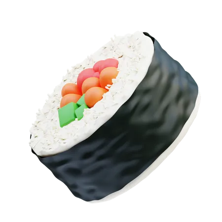 Sushi  3D Icon