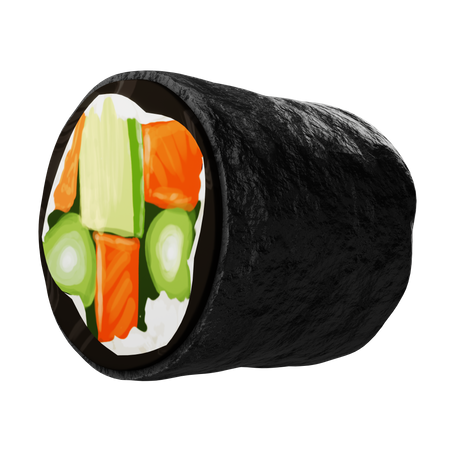 Sushi  3D Icon