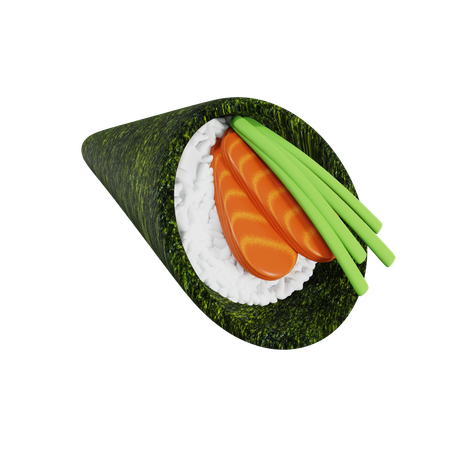 Sushi  3D Icon