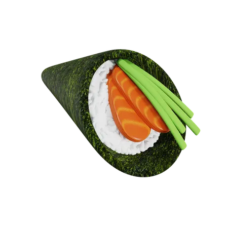 Sushi  3D Icon