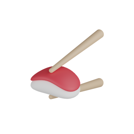 Sushi  3D Icon