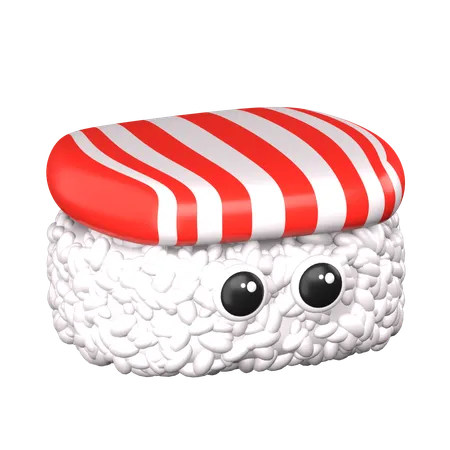 Sushi  3D Icon