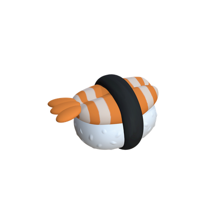 Sushi  3D Icon