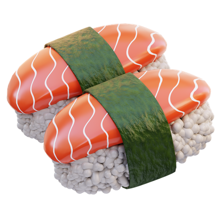 Sushi  3D Icon