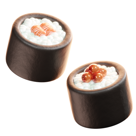 Sushi  3D Icon