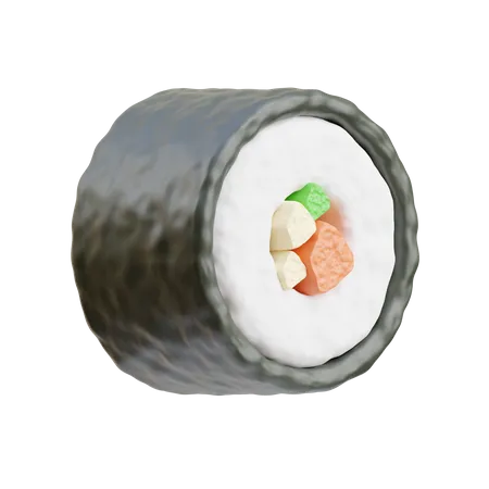 Sushi  3D Icon