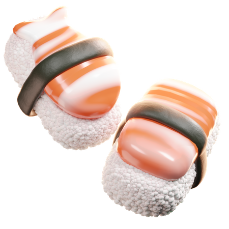 Sushi  3D Icon