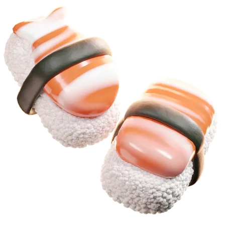 Sushi  3D Icon