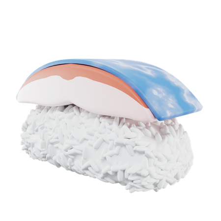 Sushi  3D Icon