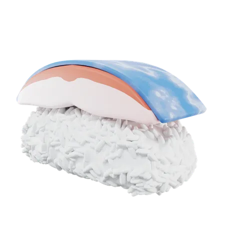 Sushi  3D Icon