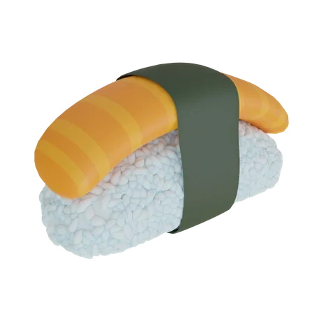 Sushi  3D Icon