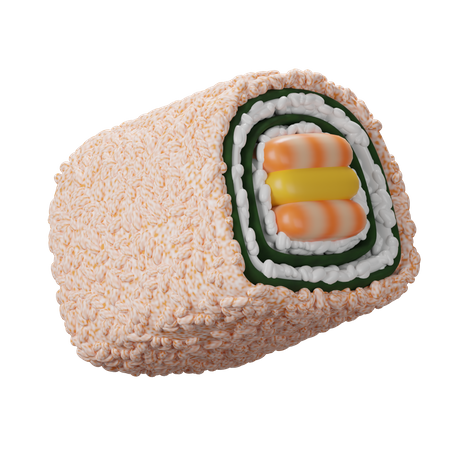 Sushi  3D Icon