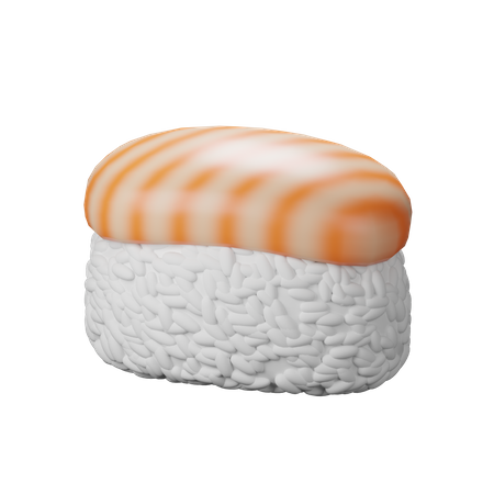 Sushi  3D Icon