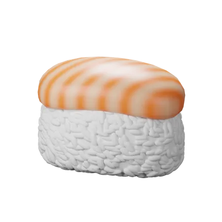 Sushi  3D Icon