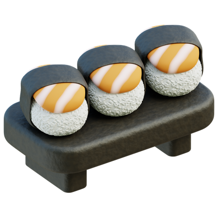 Sushi  3D Icon