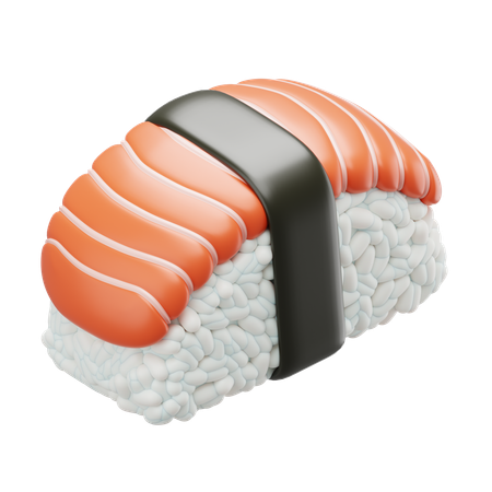 Sushi  3D Icon