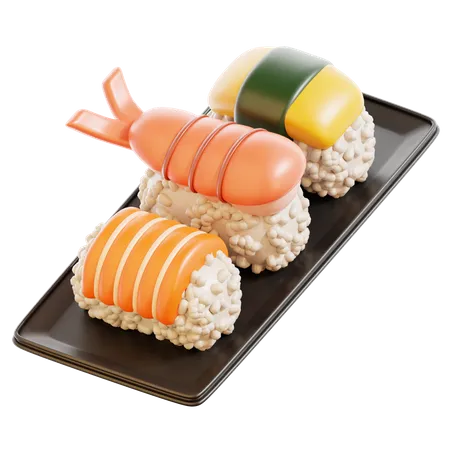 Sushi  3D Icon