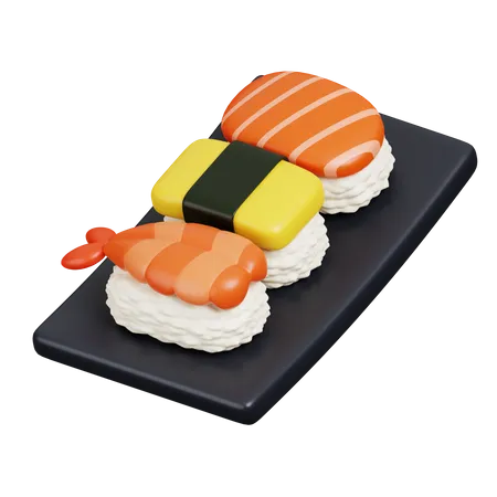 Sushi  3D Icon