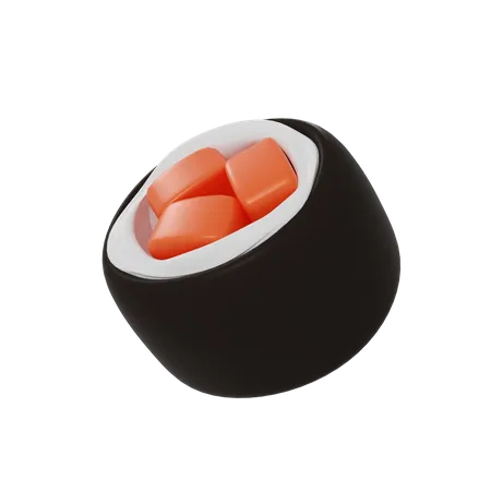 Sushi  3D Icon