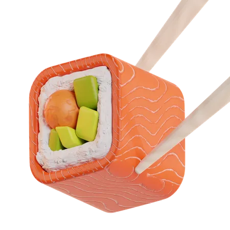 Sushi  3D Icon