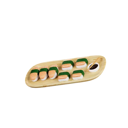 Sushi  3D Icon