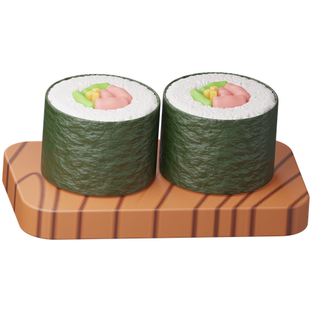 Sushi  3D Icon