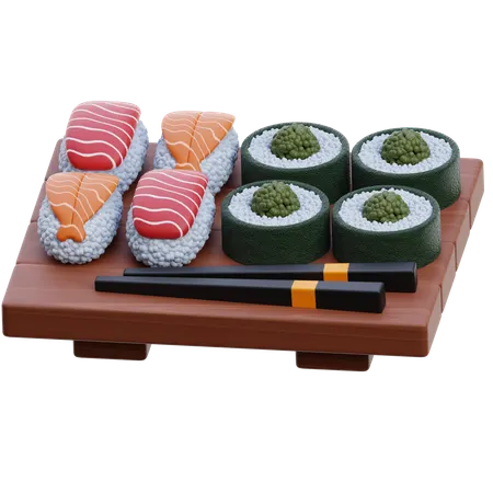 Sushi  3D Icon
