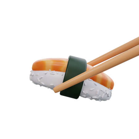 Sushi  3D Icon