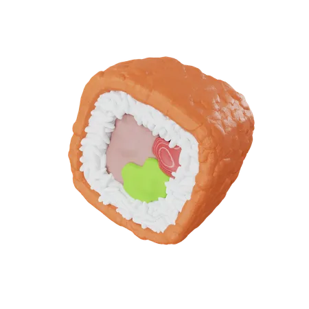 Sushi  3D Icon