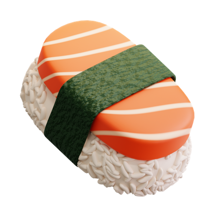 Sushi  3D Icon