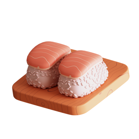 Sushi  3D Icon