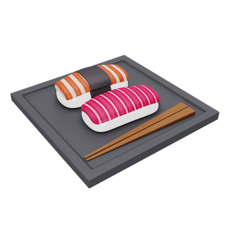 Sushi  3D Icon