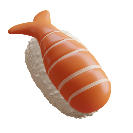 Sushi  3D Icon