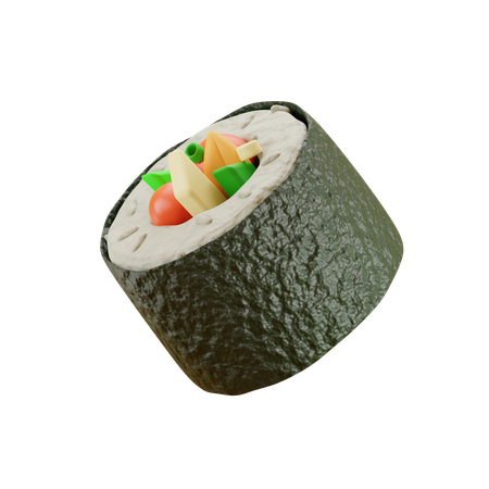 Sushi  3D Icon