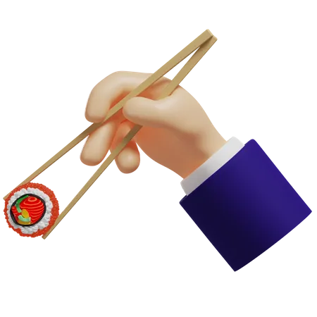 Sushi  3D Illustration