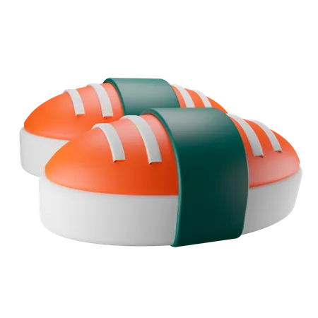 Sushi  3D Illustration