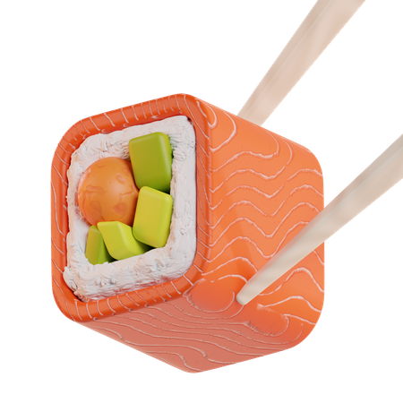 Sushi 3D Icon