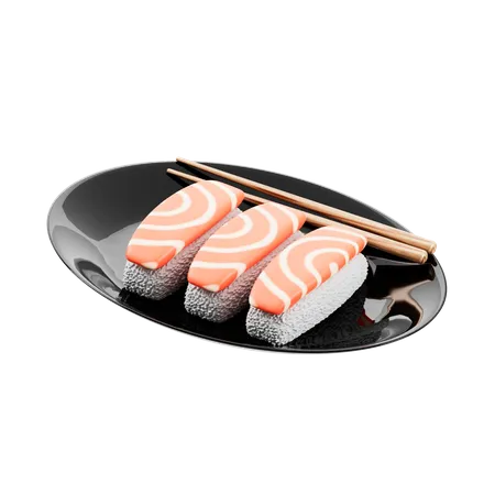 Sushi  3D Icon