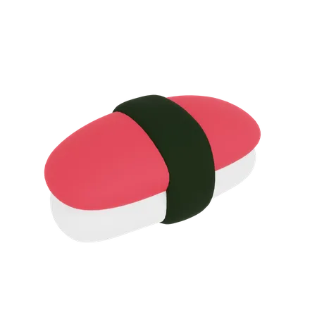 Sushi de atum  3D Icon