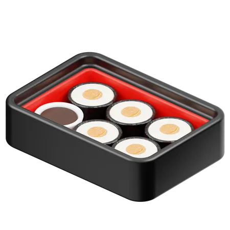 Sushi Bento  3D Icon