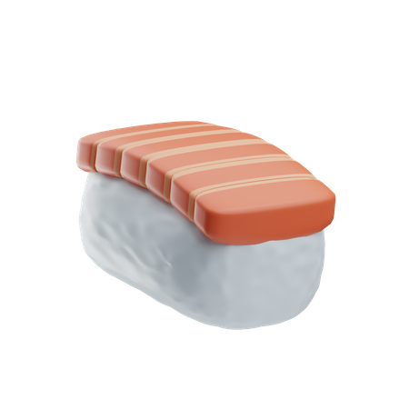 Sushi-Lachs  3D Icon