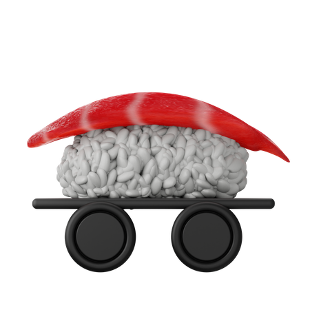 Sushi-Lieferung  3D Icon