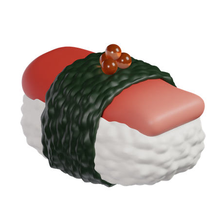 Œuf de poisson à sushi  3D Icon