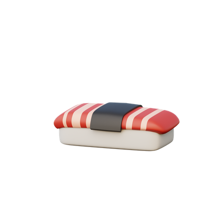 Sushi Rolle  3D Illustration