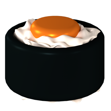 Rouleaux de sushi  3D Icon