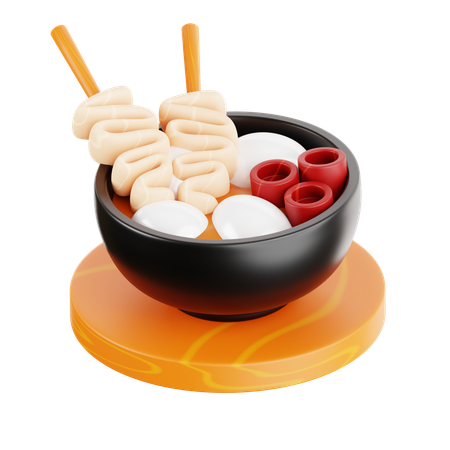 Sushi-Schüssel  3D Icon