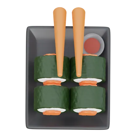 Sushi3  3D Icon