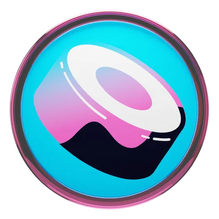 Sushiswap  3D Icon